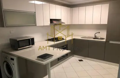 Apartment - 1 Bathroom for rent in Glitz 1 - Glitz - Dubai Studio City - Dubai