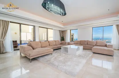 Penthouse - 4 Bedrooms - 6 Bathrooms for rent in Shams 2 - Shams - Jumeirah Beach Residence - Dubai