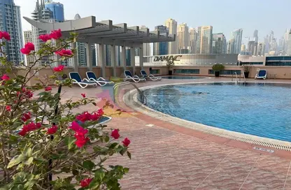 Apartment - 1 Bedroom - 2 Bathrooms for rent in Zumurud Tower - Dubai Marina - Dubai