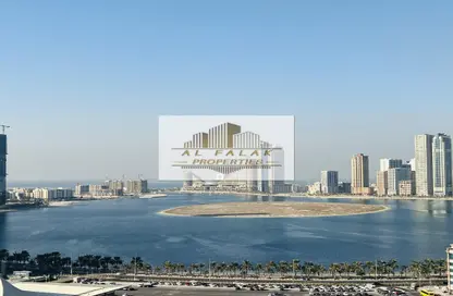 Apartment - 1 Bedroom - 2 Bathrooms for rent in City Gate Tower - Al Taawun - Sharjah