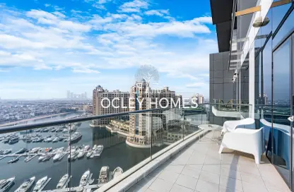 Apartment - 3 Bedrooms - 3 Bathrooms for rent in Oceana Pacific - Oceana - Palm Jumeirah - Dubai