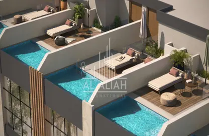 Townhouse - 4 Bedrooms - 6 Bathrooms for sale in Reportage Village Khalifa City - Khalifa City - Abu Dhabi