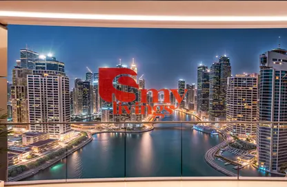 Apartment - 2 Bedrooms - 3 Bathrooms for sale in Pelagos by IGO - Dubai Marina - Dubai