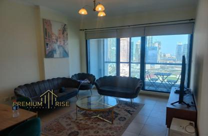 Apartment - 1 Bedroom - 2 Bathrooms for rent in Jumeirah Bay X1 - JLT Cluster X - Jumeirah Lake Towers - Dubai