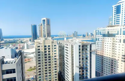 Apartment - 2 Bedrooms - 2 Bathrooms for rent in Hend Tower - Al Taawun Street - Al Taawun - Sharjah