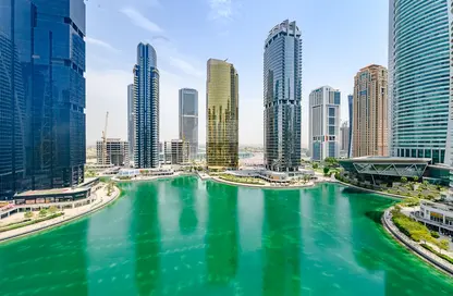 Apartment - 3 Bedrooms - 4 Bathrooms for rent in Al Shera Tower - Lake Almas East - Jumeirah Lake Towers - Dubai