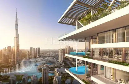 Apartment - 1 Bedroom - 2 Bathrooms for sale in Fairmont Residences Solara Tower - Downtown Dubai - Dubai