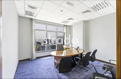 Office Space - Studio - 1 Bathroom for rent in Grosvenor Business Tower - Barsha Heights (Tecom) - Dubai