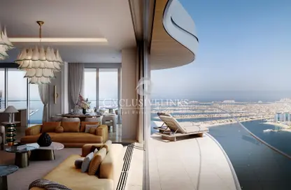 Apartment - 2 Bedrooms - 2 Bathrooms for sale in The Bristol - EMAAR Beachfront - Dubai Harbour - Dubai