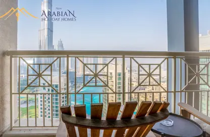 Apartment - 2 Bedrooms - 3 Bathrooms for rent in 29 Burj Boulevard Tower 2 - 29 Burj Boulevard - Downtown Dubai - Dubai