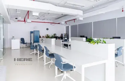 Office Space - Studio - 2 Bathrooms for rent in Concord Tower - Dubai Media City - Dubai