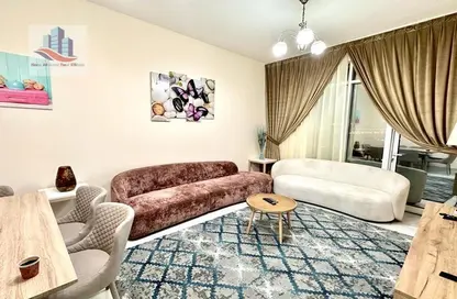 Apartment - 1 Bedroom - 2 Bathrooms for rent in Al Shahid Tower - Al Qasba - Sharjah