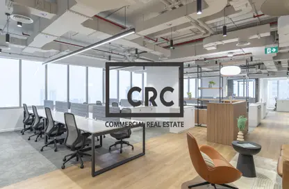 Office Space - Studio - 2 Bathrooms for rent in Al Salam Tower - Dubai Media City - Dubai