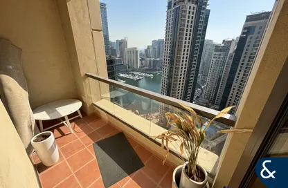 Apartment - 2 Bedrooms - 3 Bathrooms for rent in Rimal 1 - Rimal - Jumeirah Beach Residence - Dubai