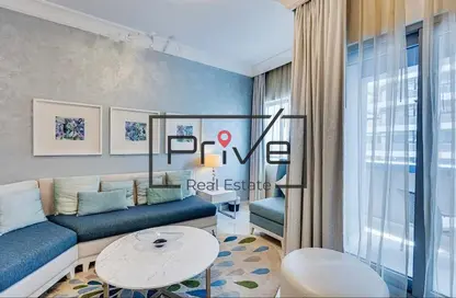 Apartment - 1 Bedroom - 2 Bathrooms for rent in The Signature - Burj Khalifa Area - Downtown Dubai - Dubai