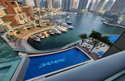 Apartment - 2 Bedrooms - 3 Bathrooms for rent in Damac Heights - Dubai Marina - Dubai