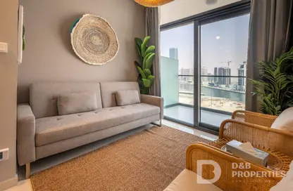 Apartment - 1 Bedroom - 2 Bathrooms for sale in Zada Tower - Business Bay - Dubai