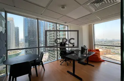 Office Space - Studio - 1 Bathroom for rent in Tiffany Tower - JLT Cluster W - Jumeirah Lake Towers - Dubai