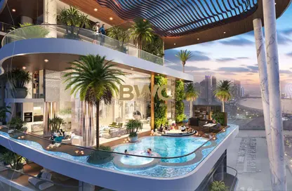 Apartment - 1 Bedroom - 2 Bathrooms for sale in Tower B - Damac Bay - Dubai Harbour - Dubai