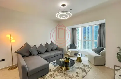 Apartment - 1 Bedroom - 2 Bathrooms for rent in Elite Residence - Dubai Marina - Dubai