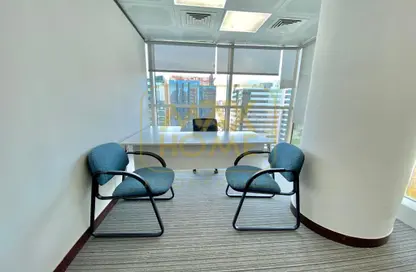 Office Space - Studio - 2 Bathrooms for rent in Junaibi Tower - Al Danah - Abu Dhabi