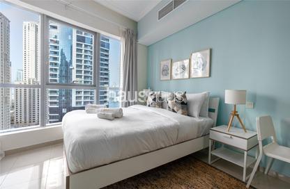 Apartment - 1 Bathroom for rent in Bay Central West - Bay Central - Dubai Marina - Dubai