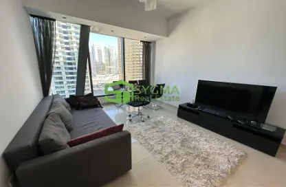 Apartment - 1 Bedroom - 2 Bathrooms for rent in Silverene Tower A - Silverene - Dubai Marina - Dubai