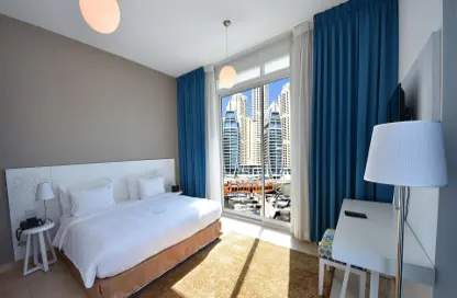 Hotel  and  Hotel Apartment - 1 Bathroom for rent in Jannah Place Dubai Marina - Dubai Marina - Dubai