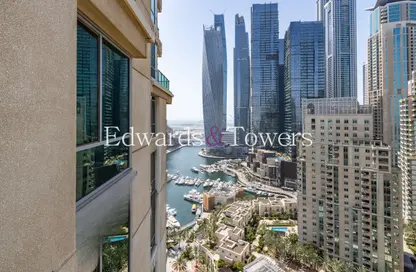 Apartment - 1 Bedroom - 2 Bathrooms for sale in Al Mesk Tower - Emaar 6 Towers - Dubai Marina - Dubai