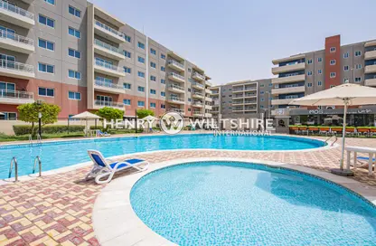 Apartment - 1 Bedroom - 2 Bathrooms for sale in Tower 40 - Al Reef Downtown - Al Reef - Abu Dhabi