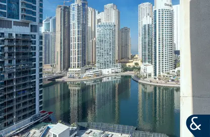 Apartment - 2 Bedrooms - 2 Bathrooms for sale in Time Place Tower - Dubai Marina - Dubai