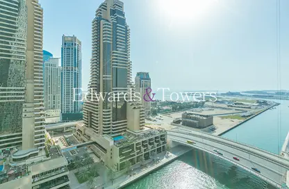 Apartment - 1 Bedroom - 2 Bathrooms for rent in Cayan Tower - Dubai Marina - Dubai