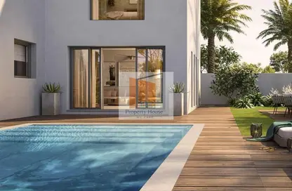 Pool image for: Townhouse - 3 Bedrooms - 4 Bathrooms for rent in Noya 1 - Noya - Yas Island - Abu Dhabi, Image 1