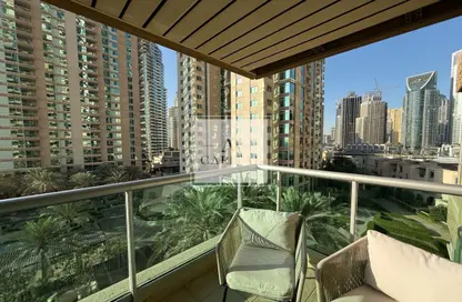 Apartment - 2 Bedrooms - 3 Bathrooms for rent in Al Mass Tower - Emaar 6 Towers - Dubai Marina - Dubai