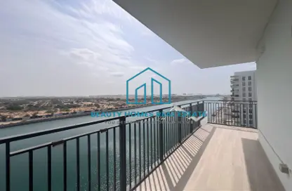 Apartment - 3 Bedrooms - 4 Bathrooms for rent in Waters Edge - Yas Island - Abu Dhabi