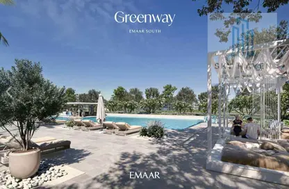 Townhouse - 4 Bedrooms - 4 Bathrooms for sale in Greenway - EMAAR South - Dubai South (Dubai World Central) - Dubai