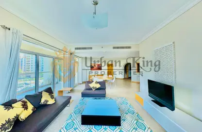 Apartment - 3 Bedrooms - 4 Bathrooms for rent in Al Das - Shoreline Apartments - Palm Jumeirah - Dubai