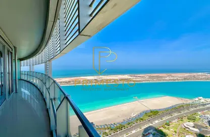 Apartment - 3 Bedrooms - 4 Bathrooms for rent in Al Jazeera Tower - Corniche Road - Abu Dhabi