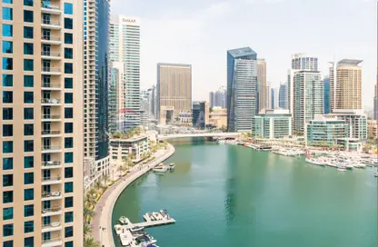 Apartment - 2 Bedrooms - 2 Bathrooms for rent in Delphine Tower - Marina Promenade - Dubai Marina - Dubai