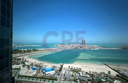 Office Space - Studio - 2 Bathrooms for rent in Nation Towers - Corniche Road - Abu Dhabi