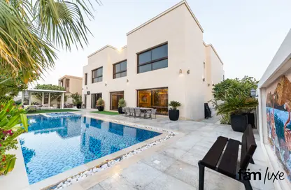 Pool image for: Villa - 6 Bedrooms - 7 Bathrooms for sale in The Parkway at Dubai Hills - Dubai Hills - Dubai Hills Estate - Dubai, Image 1