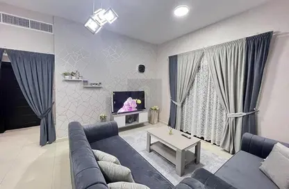 Apartment - 1 Bedroom - 1 Bathroom for rent in Corniche Tower - Ajman Corniche Road - Ajman