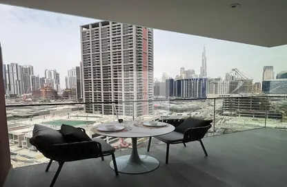 Apartment - Studio - 1 Bathroom for rent in Peninsula Five - Peninsula - Business Bay - Dubai