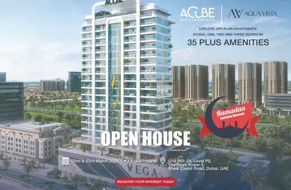 Apartment - Studio - 1 Bathroom for sale in Vega by Acube Developments - Dubai Sports City - Dubai