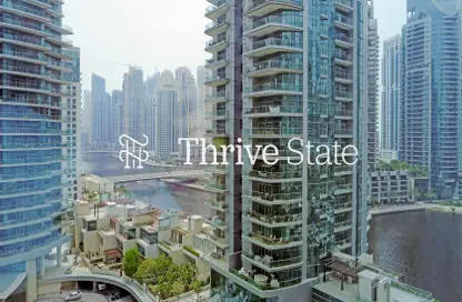 Apartment - 1 Bedroom - 1 Bathroom for rent in Al Habtoor Tower - Dubai Marina - Dubai