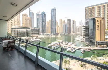 Apartment - 2 Bedrooms - 2 Bathrooms for rent in Silverene Tower A - Silverene - Dubai Marina - Dubai