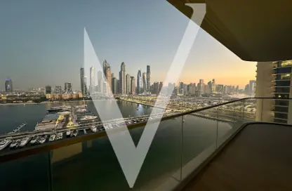 Apartment - 2 Bedrooms - 3 Bathrooms for rent in Marina Vista - EMAAR Beachfront - Dubai Harbour - Dubai