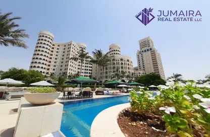 Apartment - 1 Bedroom - 2 Bathrooms for rent in Al Hamra Palace Beach Resort - Al Hamra Village - Ras Al Khaimah