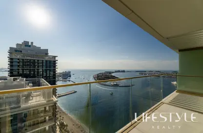 Apartment - 1 Bedroom - 1 Bathroom for sale in Grand Bleu Tower 2 - EMAAR Beachfront - Dubai Harbour - Dubai