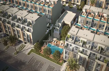 Townhouse - 4 Bedrooms - 6 Bathrooms for sale in Reportage Village Khalifa City - Khalifa City - Abu Dhabi